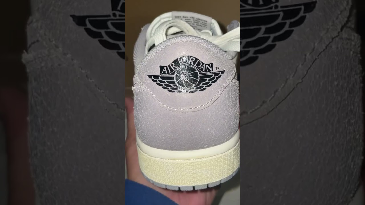 AIR JORDAN 1 RETRO LOW OG “ATMOSPHERE GREY” 🔥🤯 these joints so clean. OG lows are  so fire 🤌🏽✅