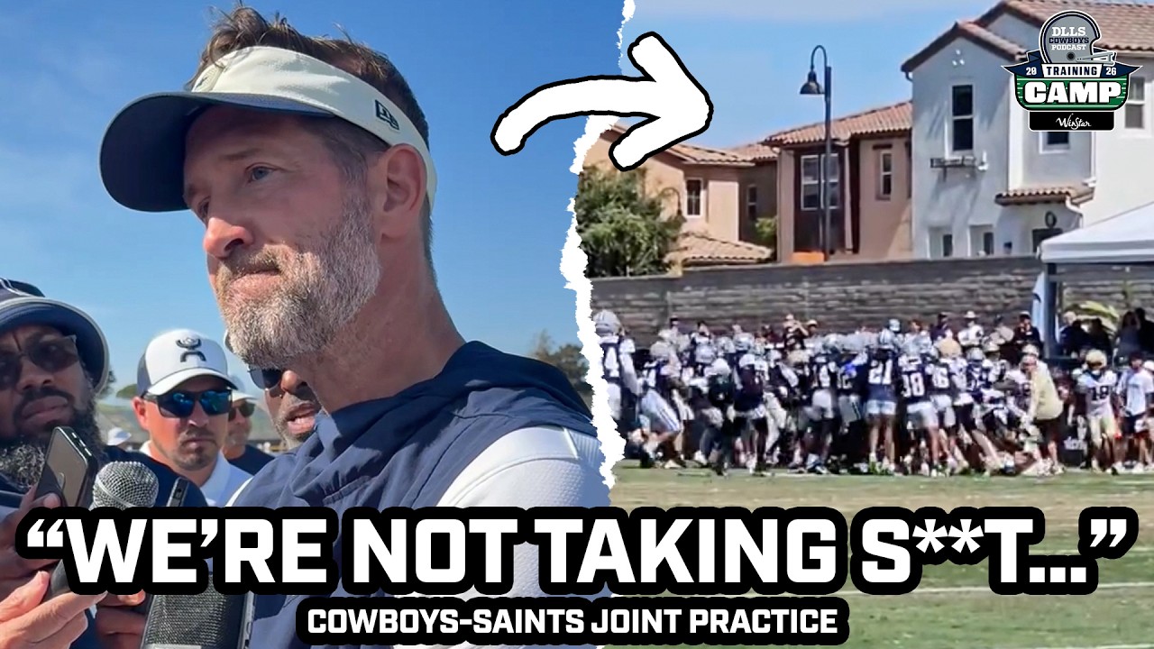 Schotty DEFENDS Cowboys After Fiery Practice Against Saints