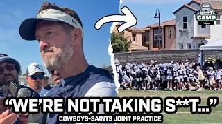 Schotty DEFENDS Cowboys After Fiery Practice Against Saints