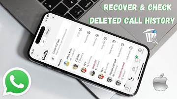 How to Check Deleted Call History on WhatsApp in iPhone