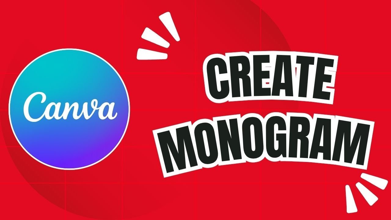 How to Create a Monogram in Canva (Easy Custom Letter Design!) - YouTube