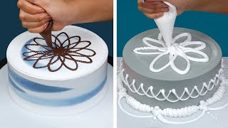 Easy And Quick Cake Decorating Tutorials | Most Satisfying Chocolate | Yummy Chocolate Cake Recipes