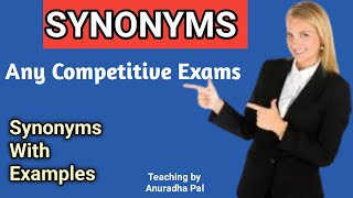 Most Important Synonym for Competitive Exams | What is Synonyms ? | Synonym list | other Competitive