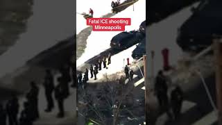 Minneapolis ICE shooting: driver killed by ICE agent