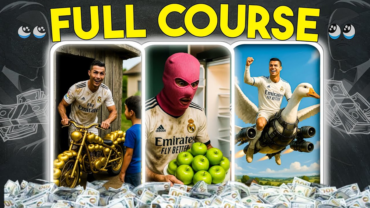 Create Unlimited Ronaldo & Messi AI Videos in Just 10 Minutes 🔥 | Using Free AI Tools | Full Course