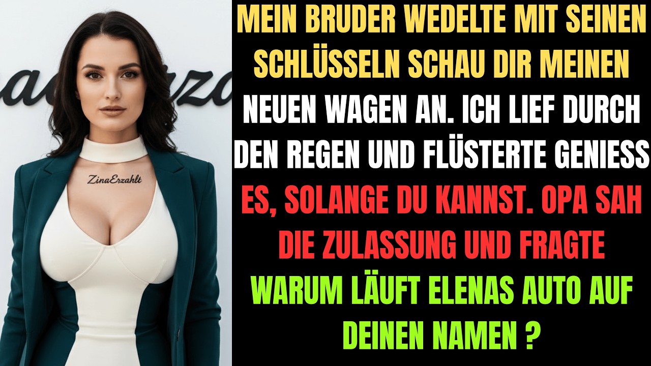 Meine Familie stahl meinen Mercedes. Opas Rache kostete sie ALLES!