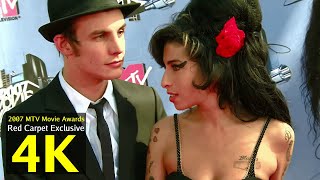 RARE Amy Winehouse, Blake on the 2007 MTV Movie Awards Red Carpet 4K