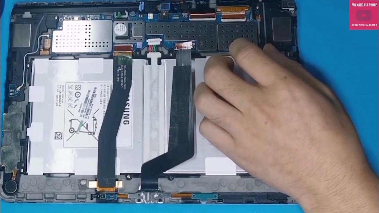 how to fix Samsung Tablet PC p601, dismantling and repairing, replacing