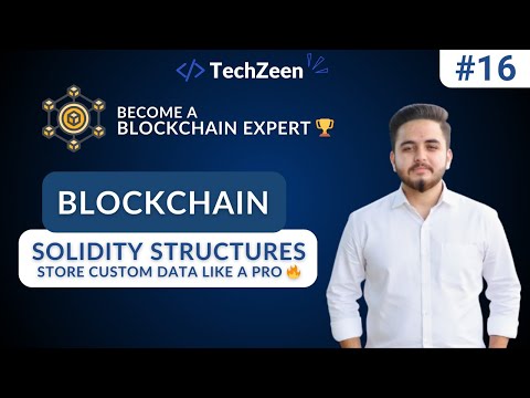 Blockchain Tutorial #16: Solidity Structs MASTERCLASS 🔥 Store Custom Data Like a PRO (2025)