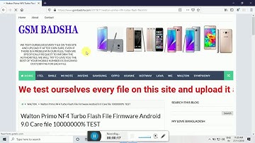 Walton Primo NF4 Turbo Official Firmware Android 9 0 10000% Tested