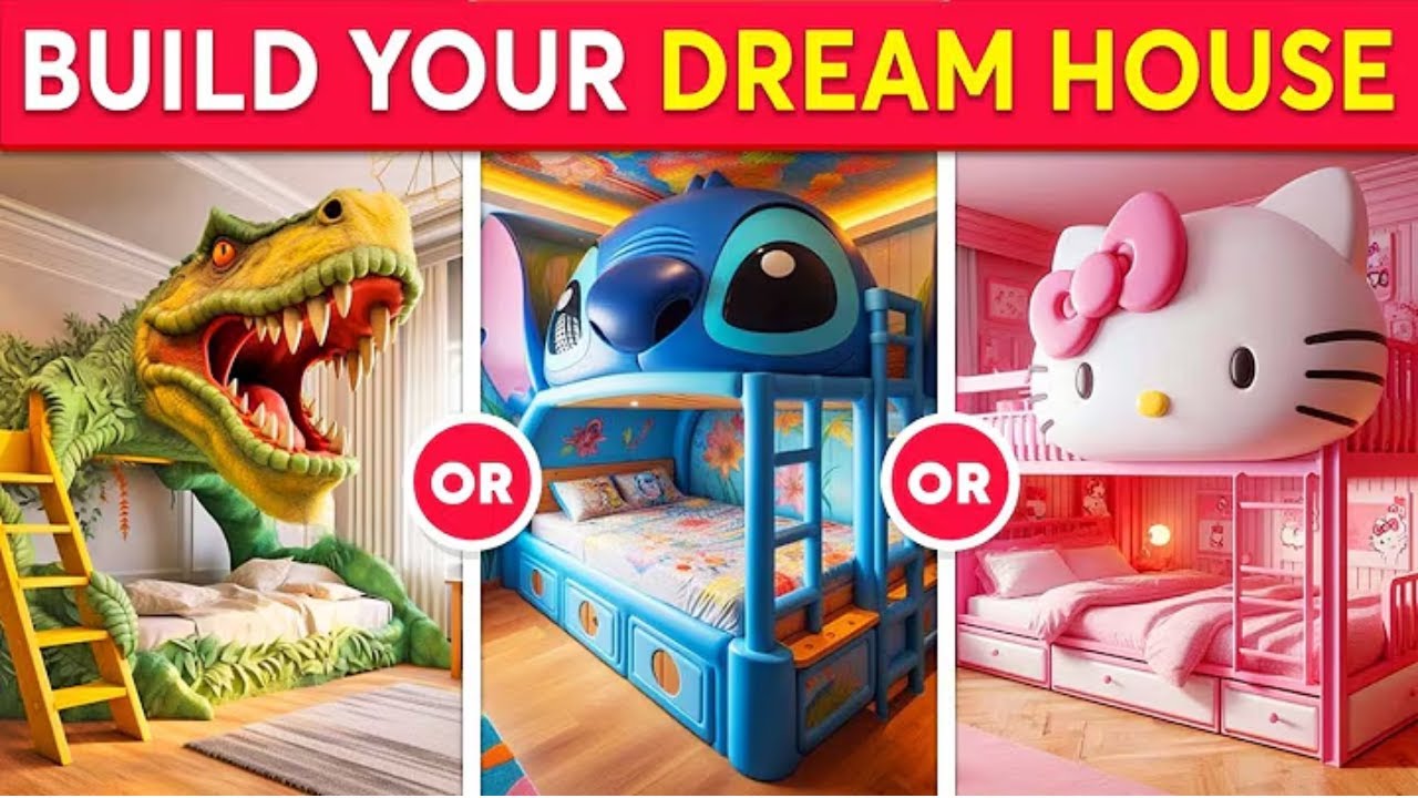 Build Your Dream House 🏘 🏠 Would You Rather - IQS QUIZ - YouTube