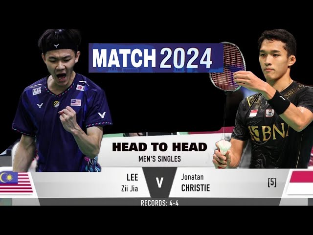 MATCH 2024 | LEE Jia Zii vs Jonathan Christie Wow AMAZING! class=