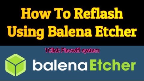 1CLICK - How TO REFLASH SYSTEM IMAGE
