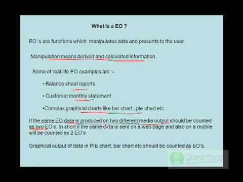 EO fundamentals in Function Points
