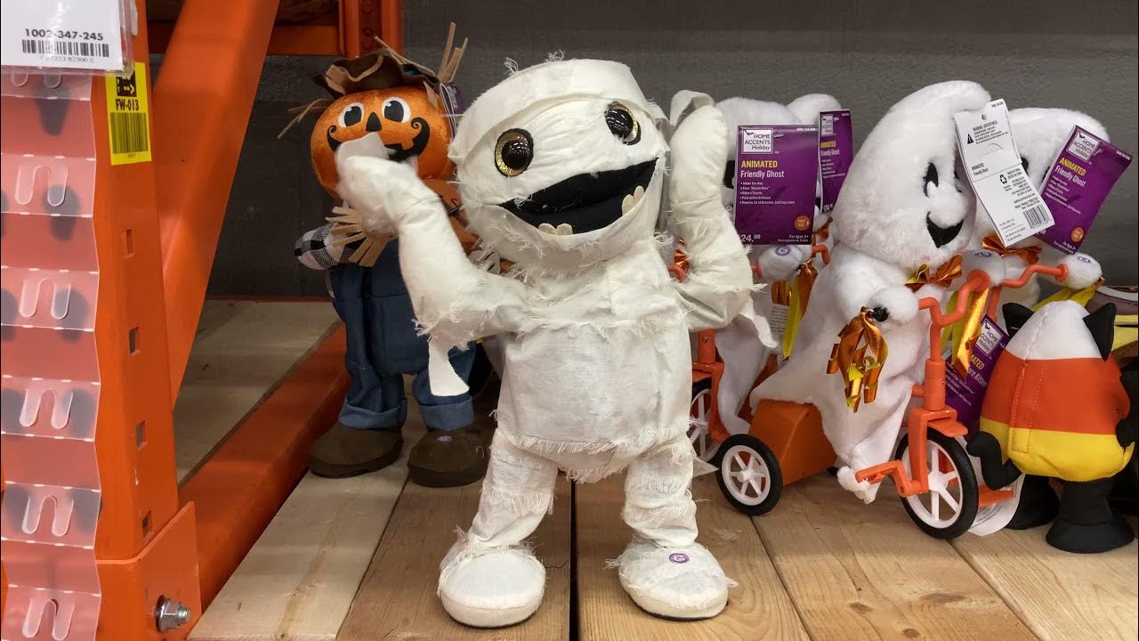 Home Depot Halloween 2021 Dancing Mummy YouTube
