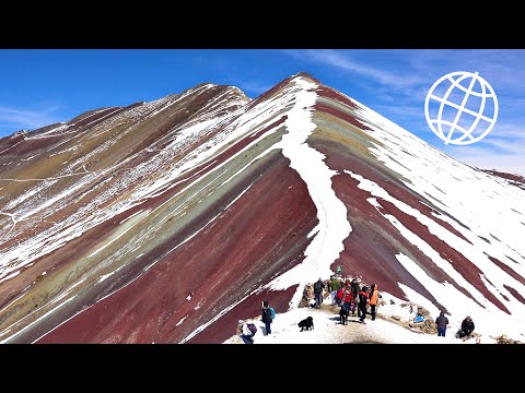 Rainbow Mountain, Peru  [Amazing Places 4K]