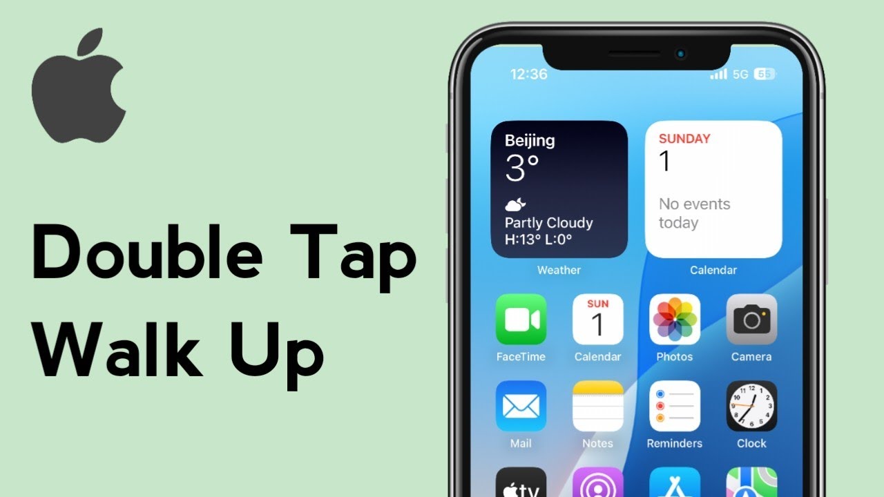 double tap to wake up screen iphone 7