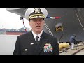 LHD 1 USS WASP - Capt Colby Howard Interview