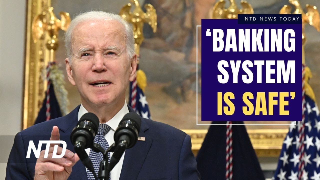 Biden US Banking System is Safe; Federal Government Limits Oil