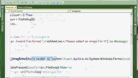 VB.net Drag and Drop demo - By Amen Ayach