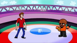 No-Villains but shaggy and matt sing it
sry for no uploads i was busy cuz school
mods used
shaggy x matt:https://gamebanana.com/mods/301499
tails gets trolled:https://gamebanana.com/mods/320596
midi by:https://www.youtube.com/c/NoahWantsDie No-Villains but shaggy and matt sing it