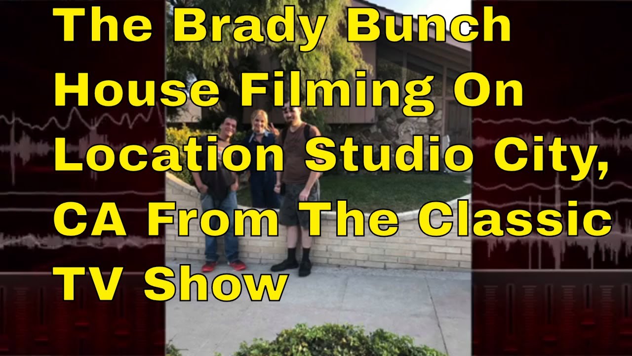 The Brady Bunch House Filming On Location Studio City, CA From The ...