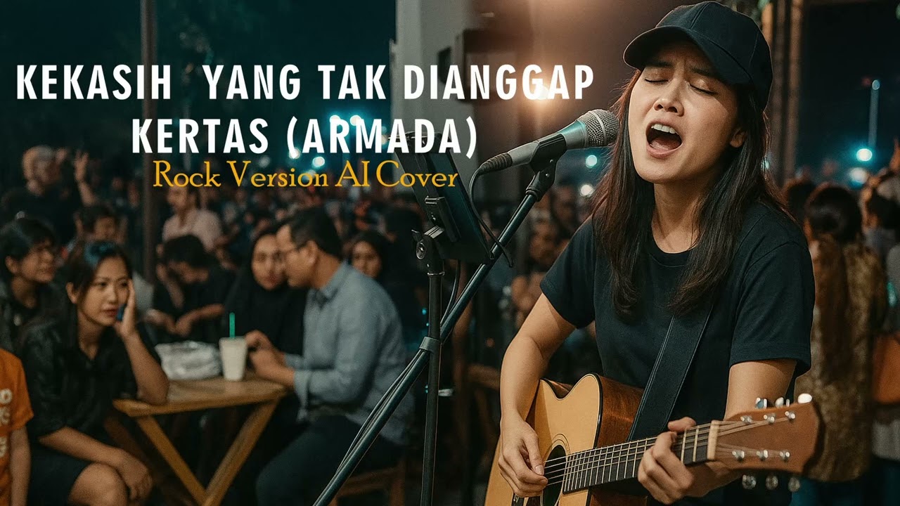 KEKASIH YANG TAK DIANGGAP - KERTAS BAND ARMADA [ ROCK COVER AI ZAZAKA ]