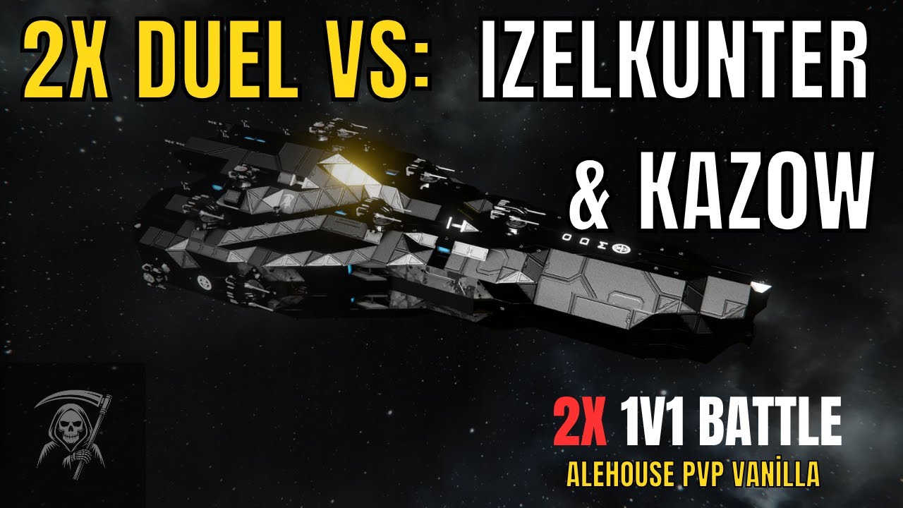 Space Engineers PVP - 2x Duel vs Izelkunter & Kaz0w - Alehouse PVP Vanilla