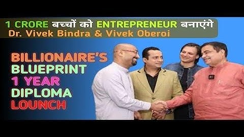 Billionaire blueprint kya hai ? Dr. Vivek Bindra l Entrepreneurship l Billionaire Blueprint