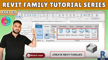 #01 Revit Family Tutorial for Beginners: Build Custom Families in Revit!