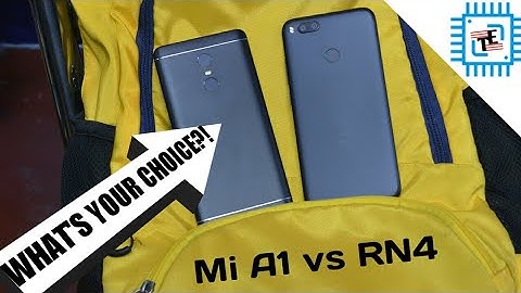 Xiaomi Mi A1 vs Redmi Note 4 | Stock Android vs MIUI | TechEver