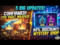 TOP 5 CONFIRMED UPDATES! 😱 MYSTERY SHOP & EVO VAULT RETURN 🔥 #FreeFire