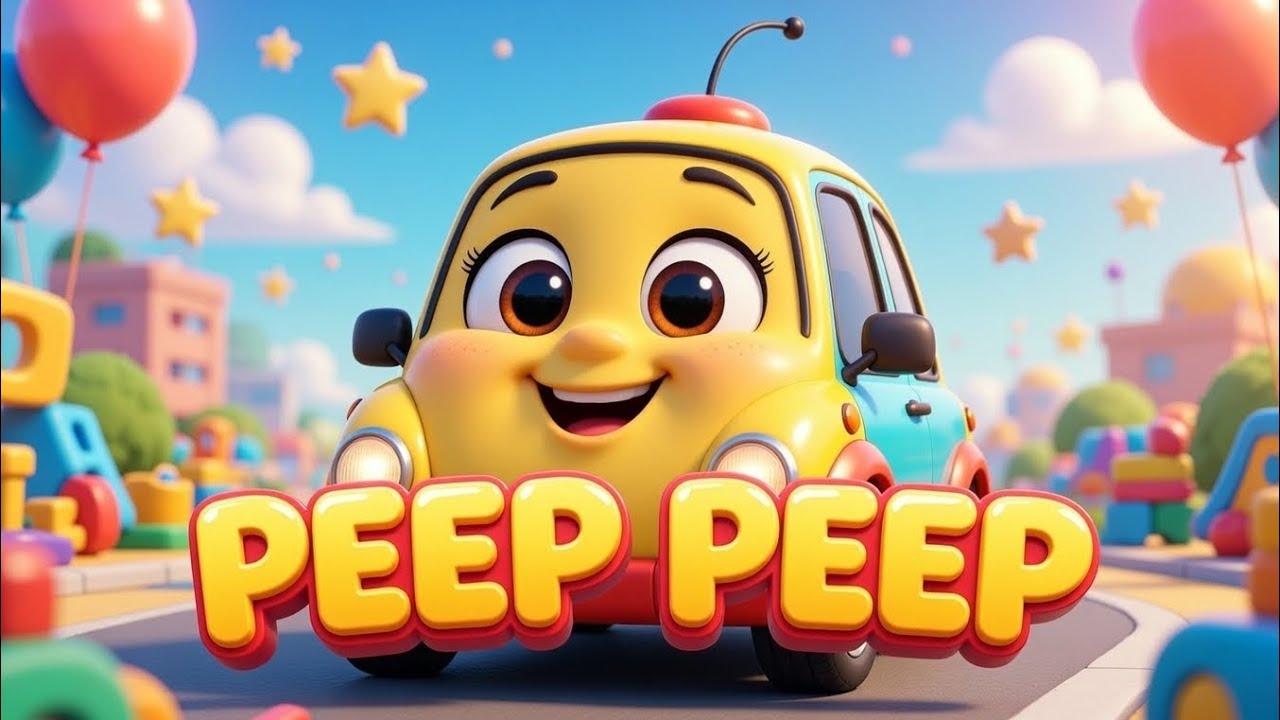 Peep Peep | Bacchon Ka Fun Car Song | ChikuPopTv