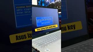 ASUS Laptop Boot Key | ESC Key Se Boot Menu Kaise Open Kare #asus  #gaming #laptop #techbyabrar