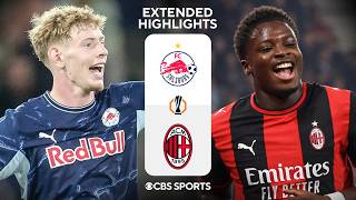 RB Salzburg vs. AC Milan: Extended Highlights | UEL League Phase MD 2 | CBS Sports Golazo