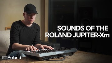 Geluiden van de Roland JUPITER-Xm Synthesizer