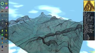 BuffaloRun: Terrain Mesh Simplify + Frustum Culling + LOD
