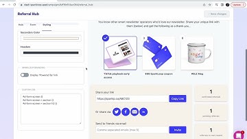 How to set up an AMAZING newsletter referral hub in just a few clicks