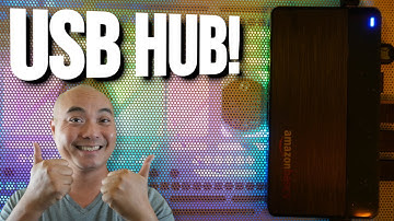 Amazon Basics 10 Port USB Hub Review! (5 Pack Deal)