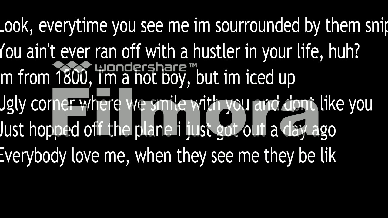 Kodak Black - There He Go (On Screen Lyrics) - YouTube
