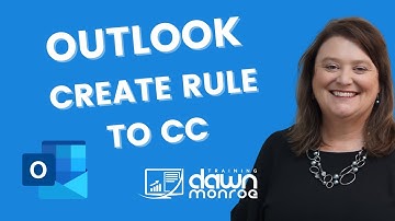 Outlook Rule to Automatically CC Someone