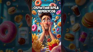 Скрытый вред перекусов #питание #перекус #диета #похудение