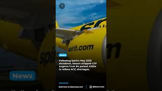 Spirit Airlines engines are worth more than its three-year-old airframes.
