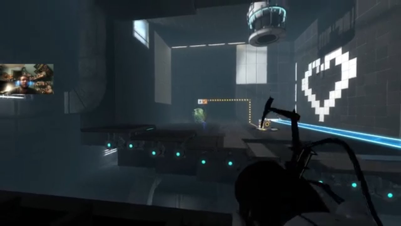Escape From Glados In Portal 2 With Your Trusty Robot Buddy! - YouTube