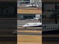 32R滑走路から離陸、ギアアップ！ANA WINGS Bombardier DHC-8-402Q Dash 8 大阪国際（伊丹）空港 #shorts