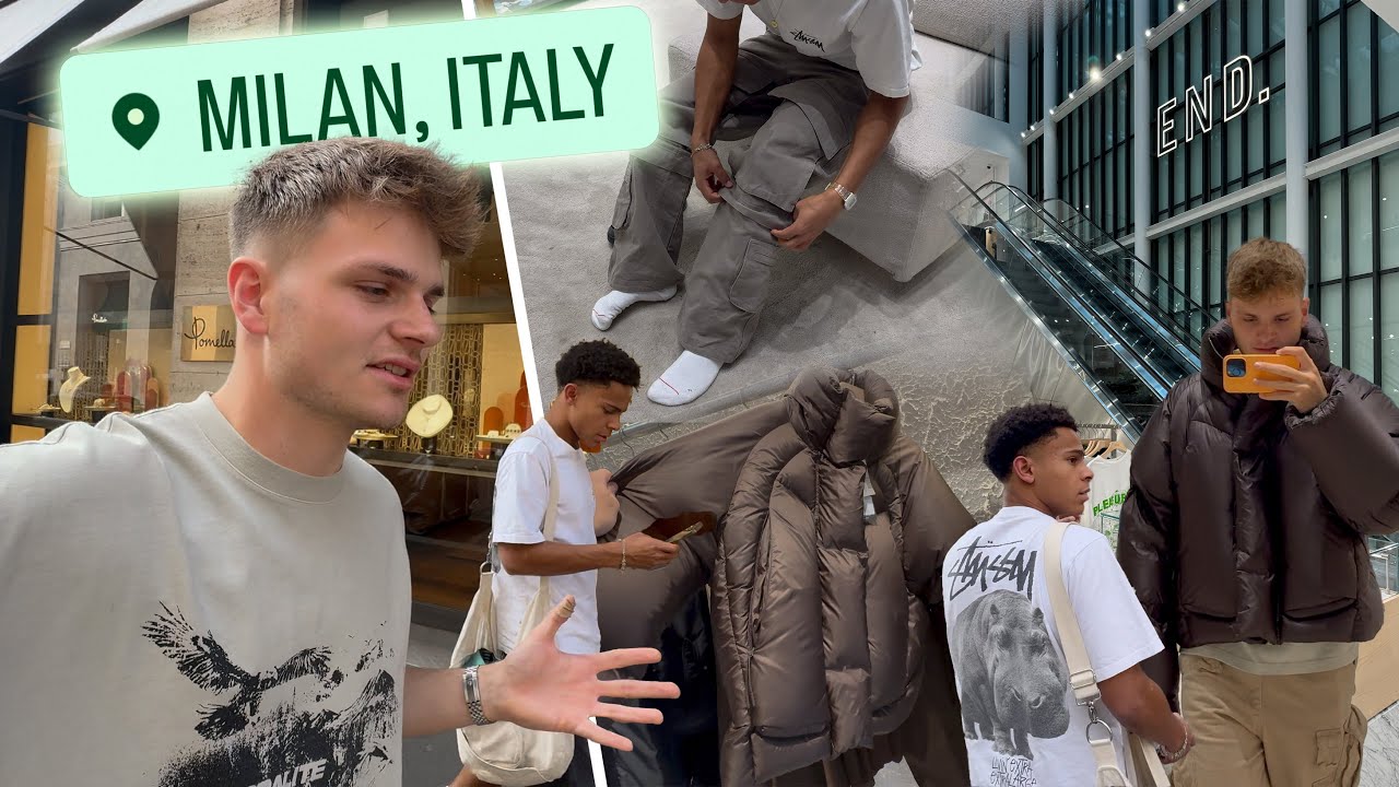 WIR SIND SAUER🤬 XXL Mailand Shopping Vlog mit Joshi🛍️ | Jan