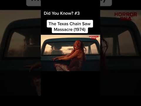 Did You Know Number 3 - The Texas Chain Saw Massacre (1974)