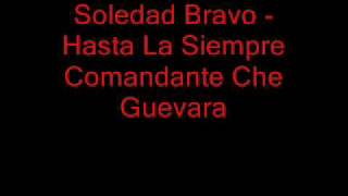 Soledad Bravo - Comandante.wmv