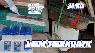 LEM SUPER DUPER KUAT UNTUK SEMUA MATERIAL BAHAN!! LOCTITE 401,402,495