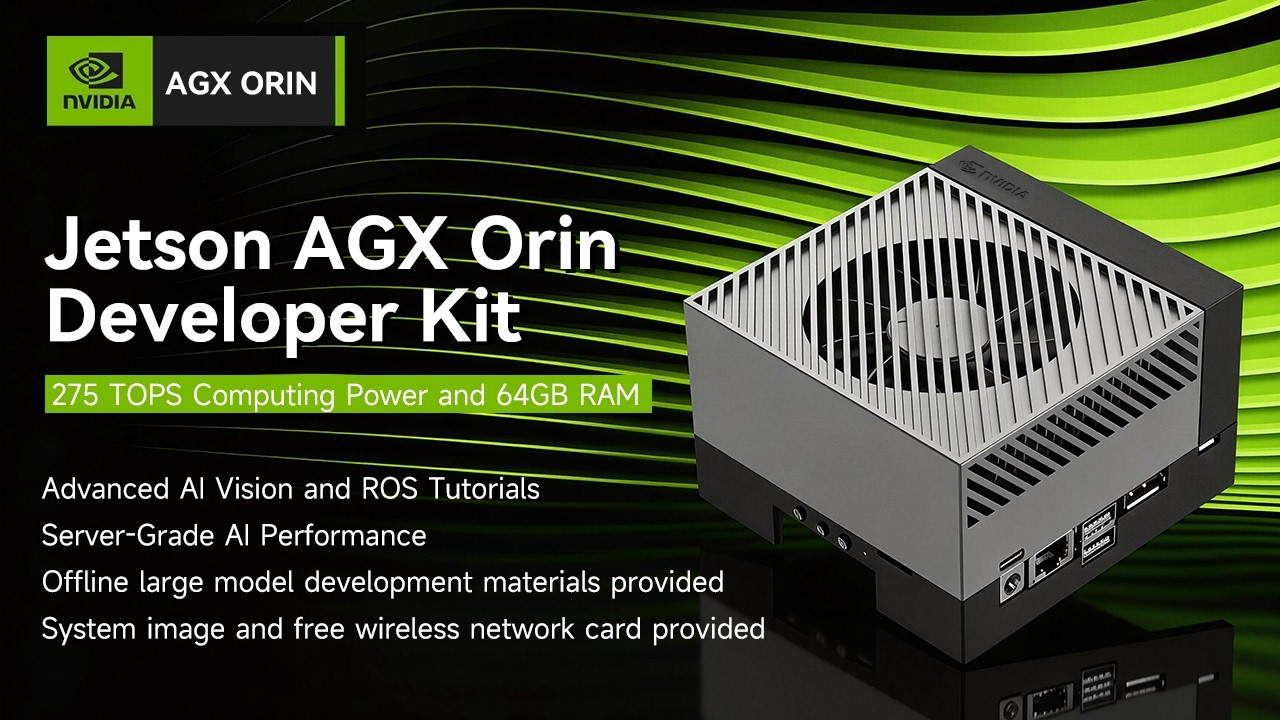 NVIDIA Jetson AGX Orin Developer Kit 64GB 275 TOPS-AI Large Model